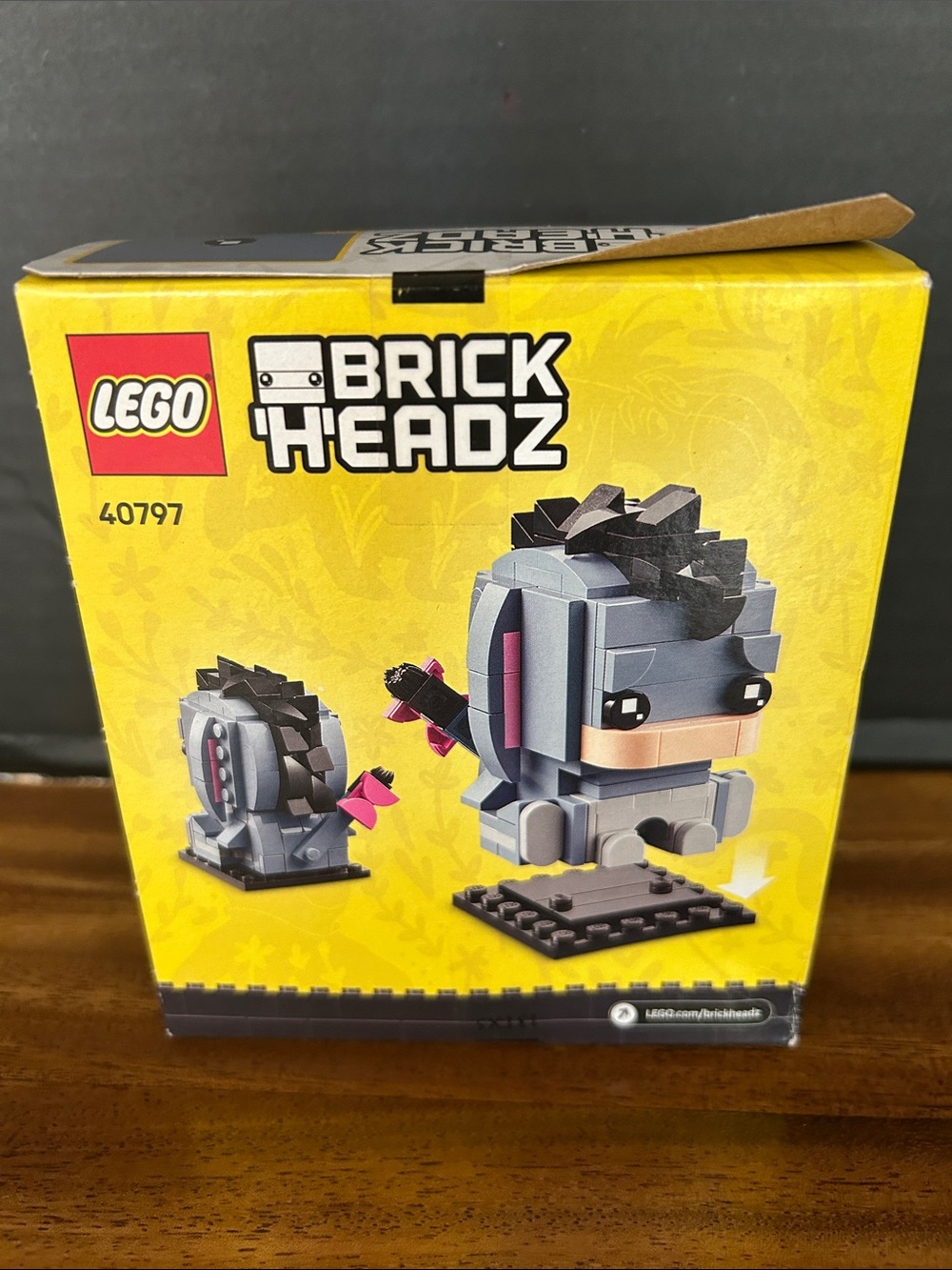 LEGO 40797 Brickheadz Eeyore the Donkey - Disney Winnie the Pooh New Sealed - Picture 3 of 4